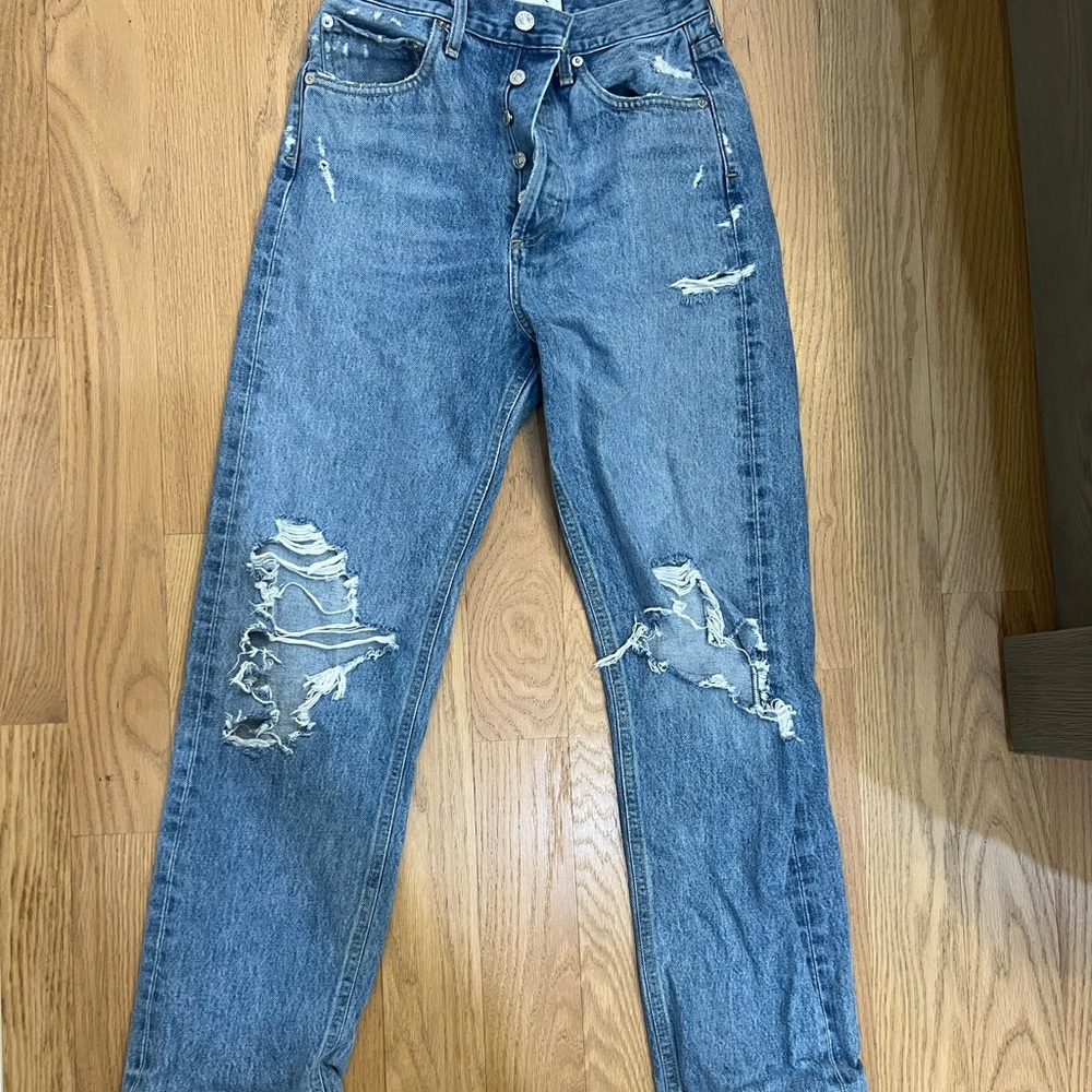 90s a golden ripped jeans in size 24.